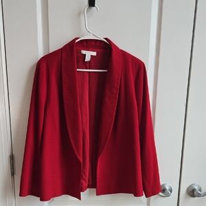 Chico's Open Front Short Blazer